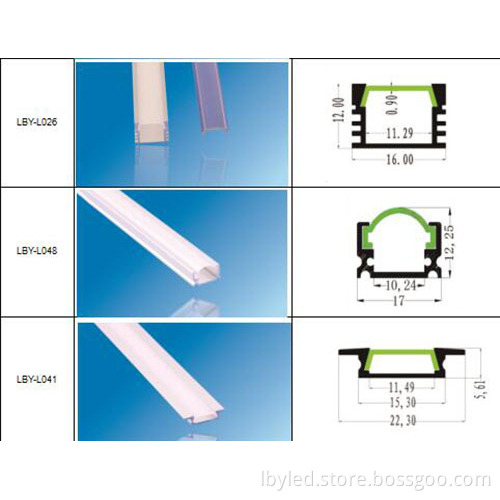Aluminum profile for led strips